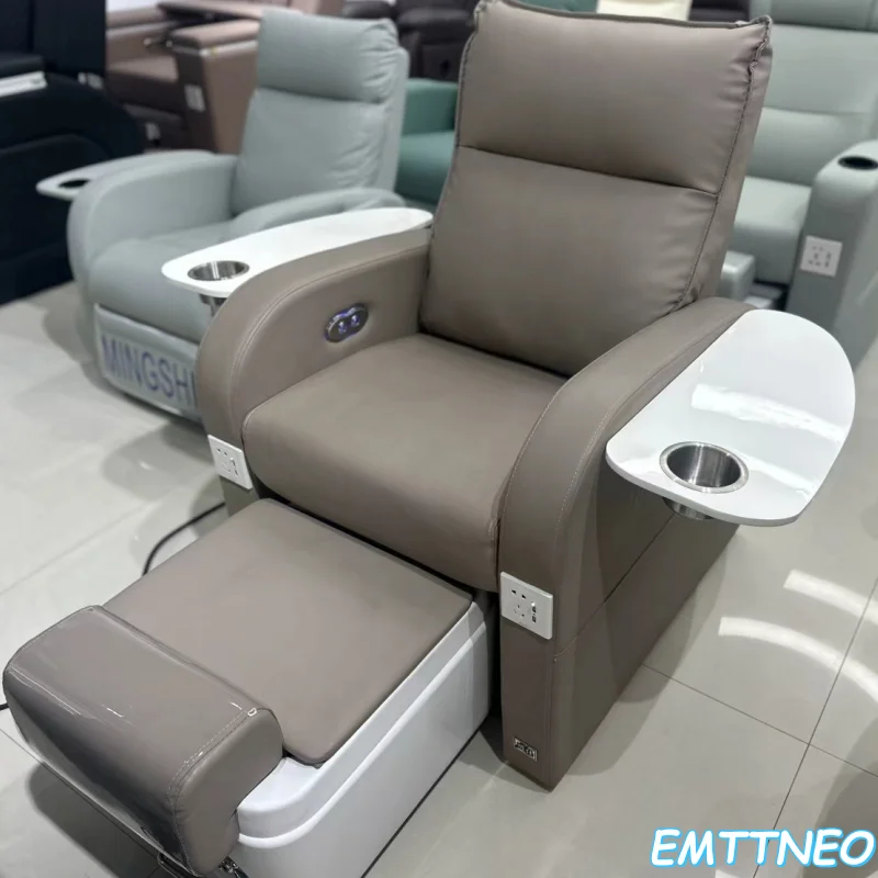 Foot Care Chair, Relaxing Massage Lying Modern Foot Spa Made of Stainless Steel Synthetic Leather Suitable for Beauty Salons
Foot Care Chair, Relaxing Massage Lying Modern Foot Spa Made of Stainless Steel Synthetic Leather Suitable for Beauty Salons