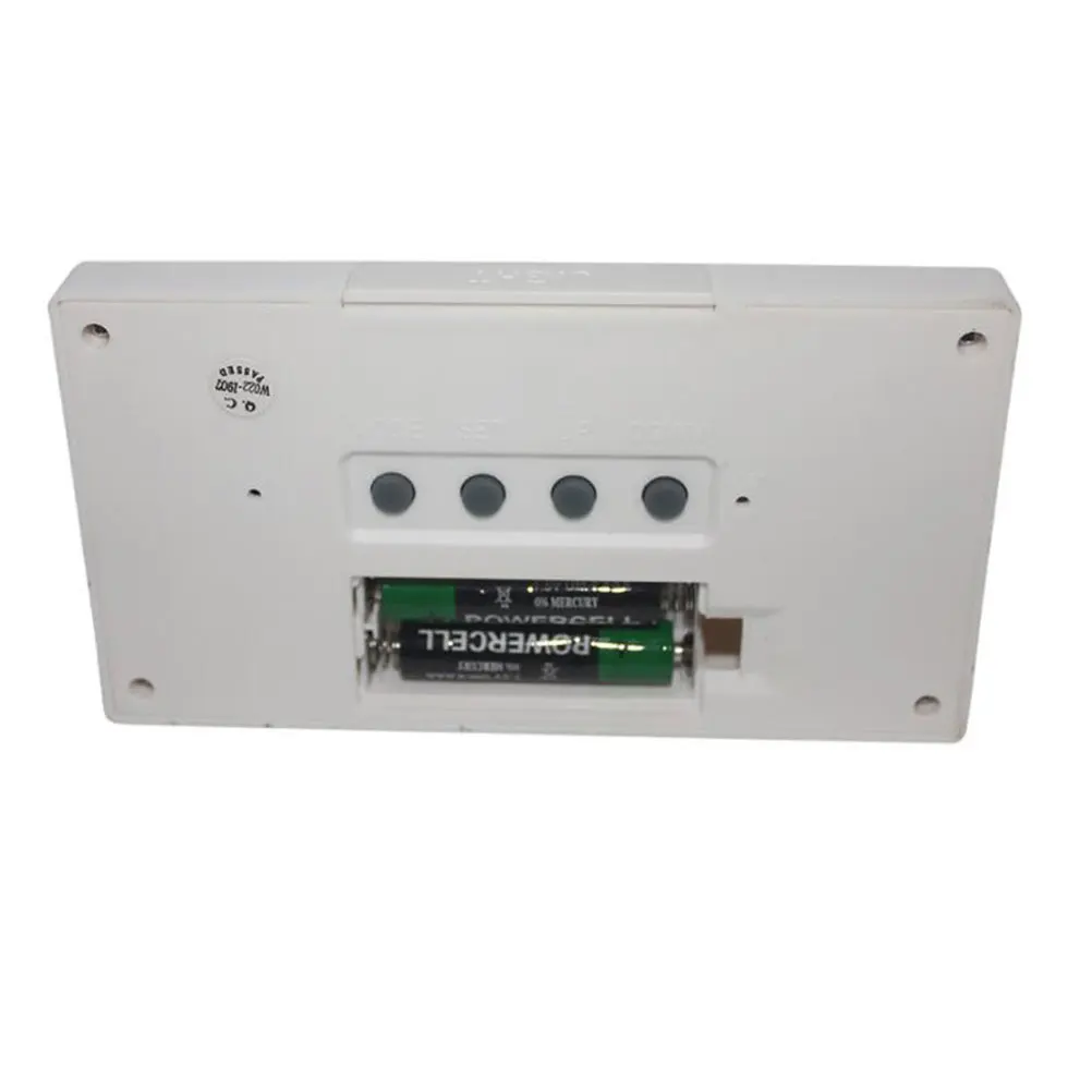 Weather Display Alarm Clock Conditions for Desk Simple Temperature and Humidity Electric Table
Weather Display Alarm Clock Conditions for Desk Simple Temperature and Humidity Electric Table