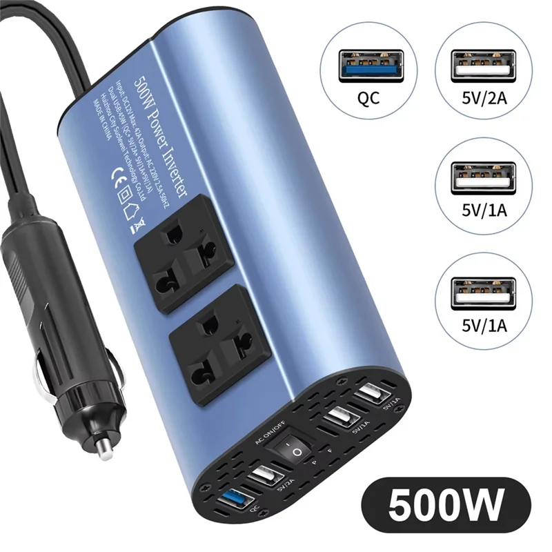 A69E500W модифицированный волновой инвертор 12 В/24 В до 220 В автомобильный инвертор преобразователь модифицированный волновой инвертор портативное автомобильное зарядное устройство инвертированное
A69E500W модифицированный волновой инвертор 12 В/24 В до 220 В автомобильный инвертор преобразователь модифицированный волновой инвертор портативное автомобильное зарядное устройство инвертированное