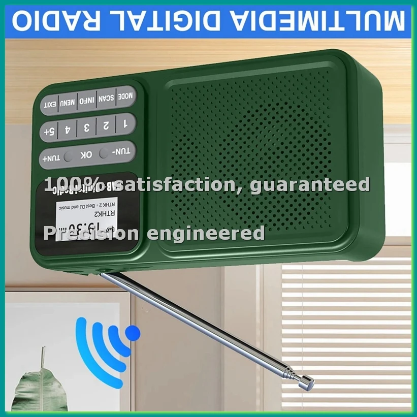 Portable + Digital Radio Solar Powered Bluetooth FM Radio Supports U Disk TF Card Mp3 Play Loudspeaker LCD Display-PZZW
Portable + Digital Radio Solar Powered Bluetooth FM Radio Supports U Disk TF Card Mp3 Play Loudspeaker LCD Display-PZZW