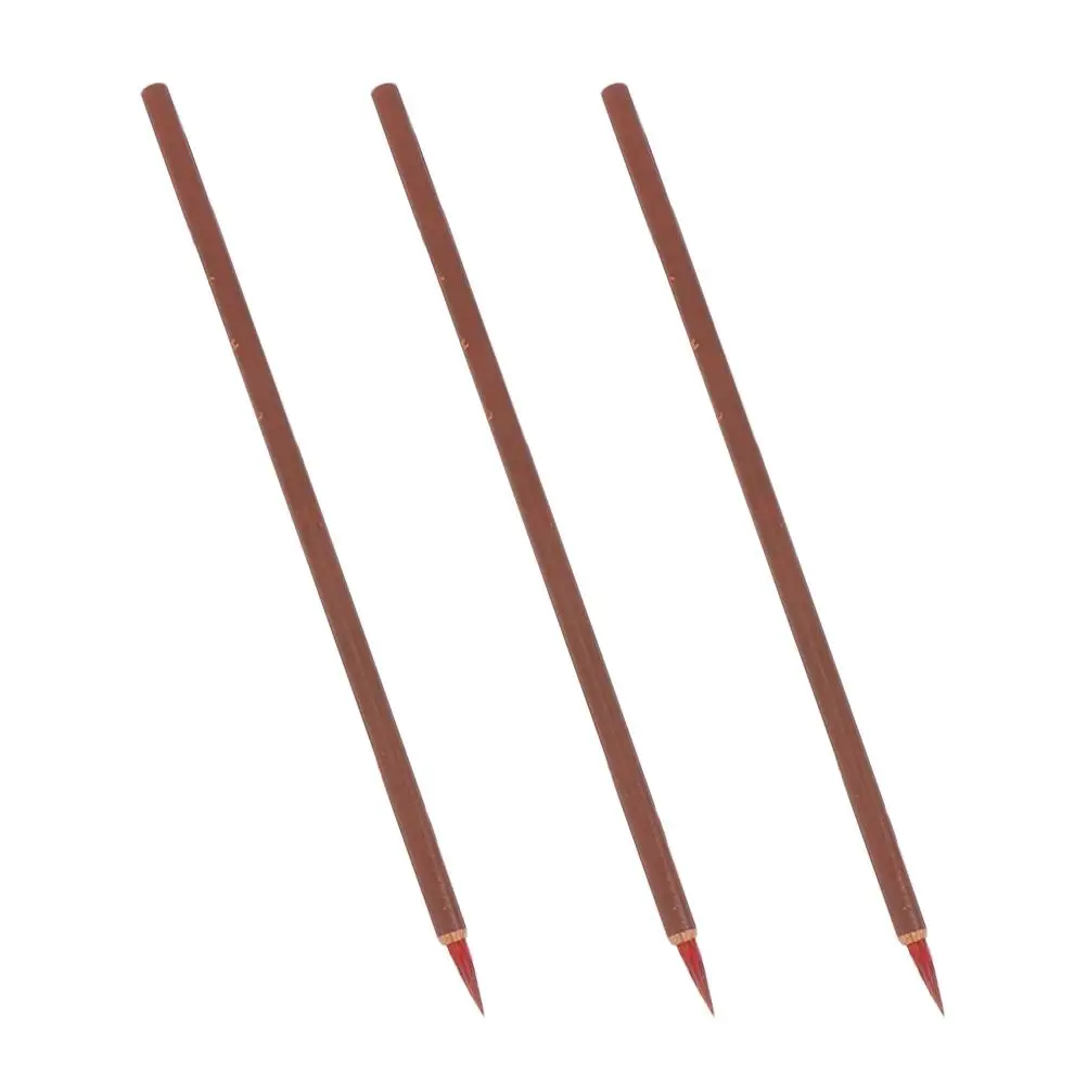 3 Pcs Red Writing Brush Chinese Calligraphy Brush Set Student Wood Calligraphy Beginner Ink Painting Supplies
3 Pcs Red Writing Brush Chinese Calligraphy Brush Set Student Wood Calligraphy Beginner Ink Painting Supplies