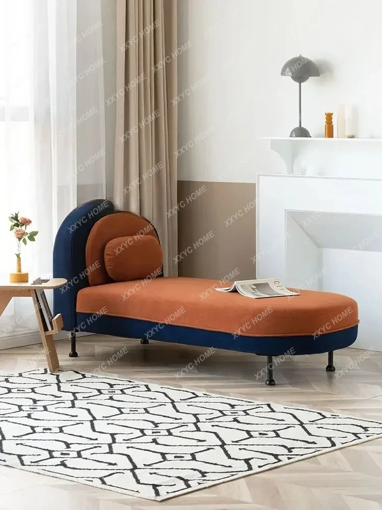A Chaise Bed Sofa Bed Small Sofa Lying Flat Light Luxury Small Apartment Simple Chaise Longue Fabric Single bedroom chair
A Chaise Bed Sofa Bed Small Sofa Lying Flat Light Luxury Small Apartment Simple Chaise Longue Fabric Single bedroom chair
