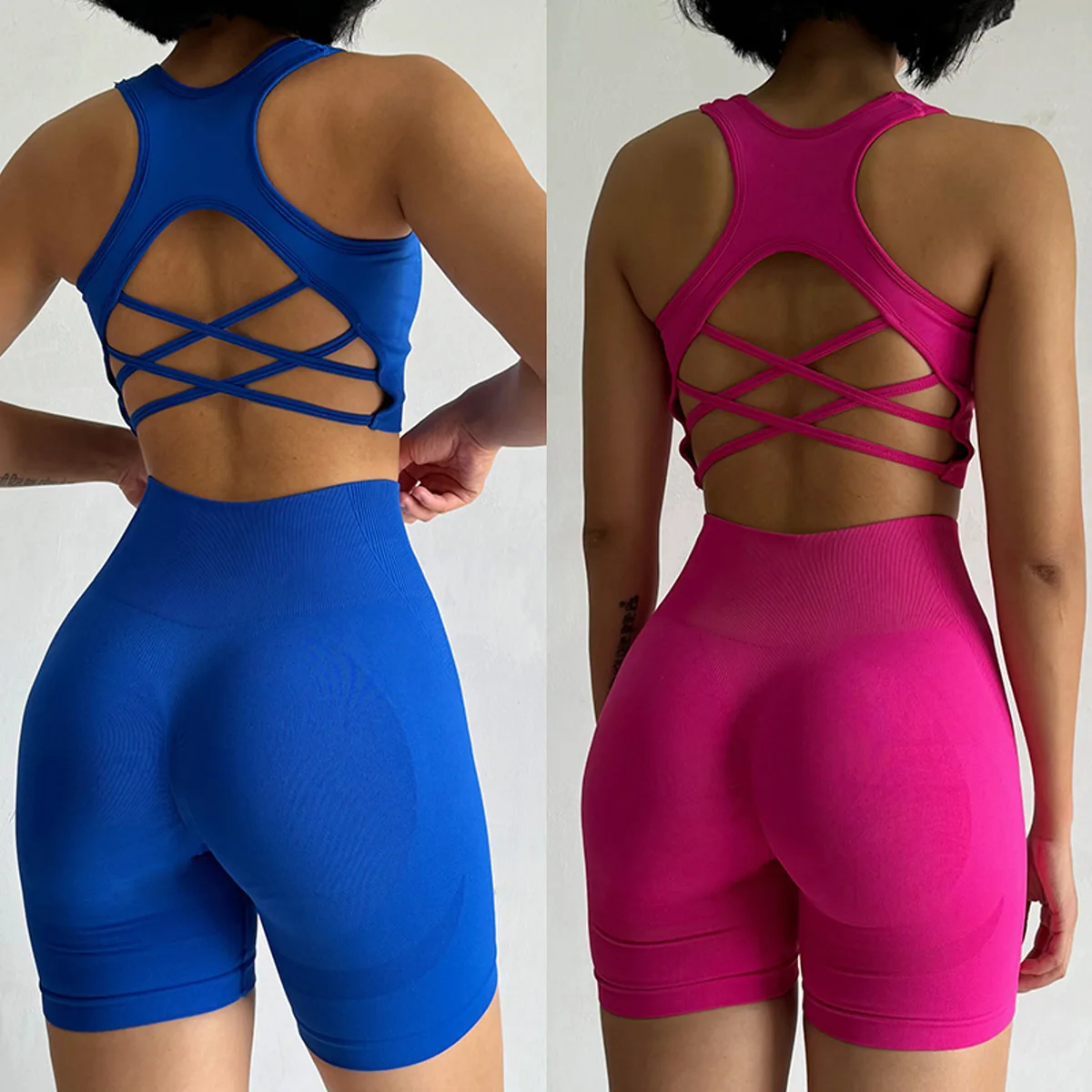 2025 New Seamless Yoga Shorts & Top 2 Piece Fitness Set for Women Quick Dry Running Sports WearGym Outfit Ladies Workout Clothes
2025 New Seamless Yoga Shorts & Top 2 Piece Fitness Set for Women Quick Dry Running Sports WearGym Outfit Ladies Workout Clothes