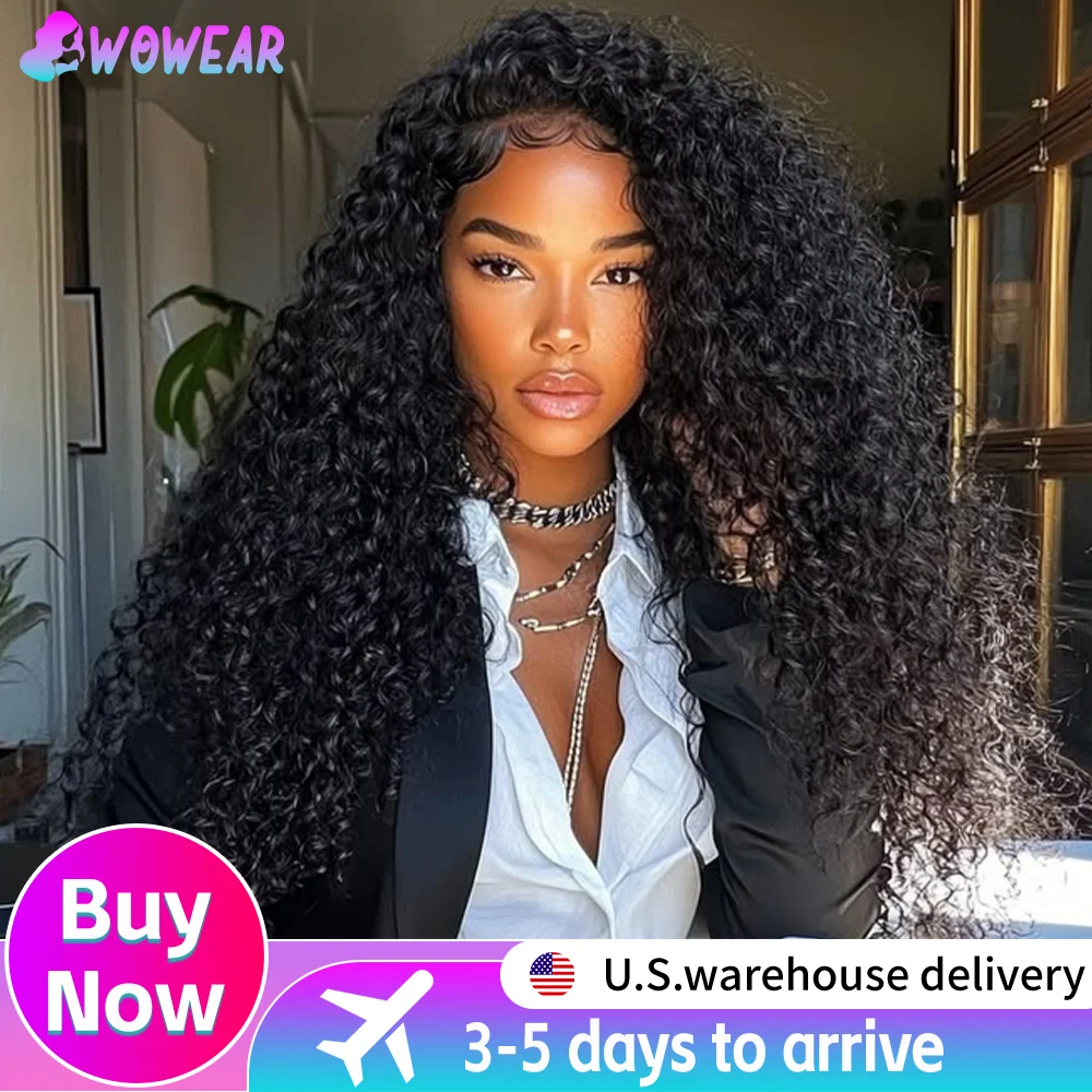 13X4 HD Natural Black Deep Wave Lace Front Wigs Made From Human Hair Pre-Plucked Deep Curly Wig Deep Wave Frontal Wigs for Women Curly Lace Front Wig with Baby Hair
13X4 HD Natural Black Deep Wave Lace Front Wigs Made From Human Hair Pre-Plucked Deep Curly Wig Deep Wave Frontal Wigs for Women Curly Lace Front Wig with Baby Hair