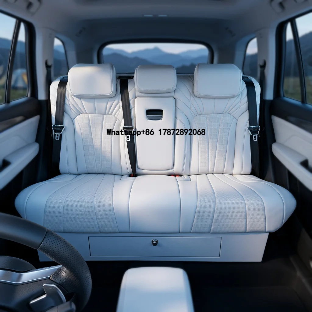 Premium Replacement Luxury Rear Row Bench Seat with Middle Console and Drawer for Commercial Vehicle
Premium Replacement Luxury Rear Row Bench Seat with Middle Console and Drawer for Commercial Vehicle