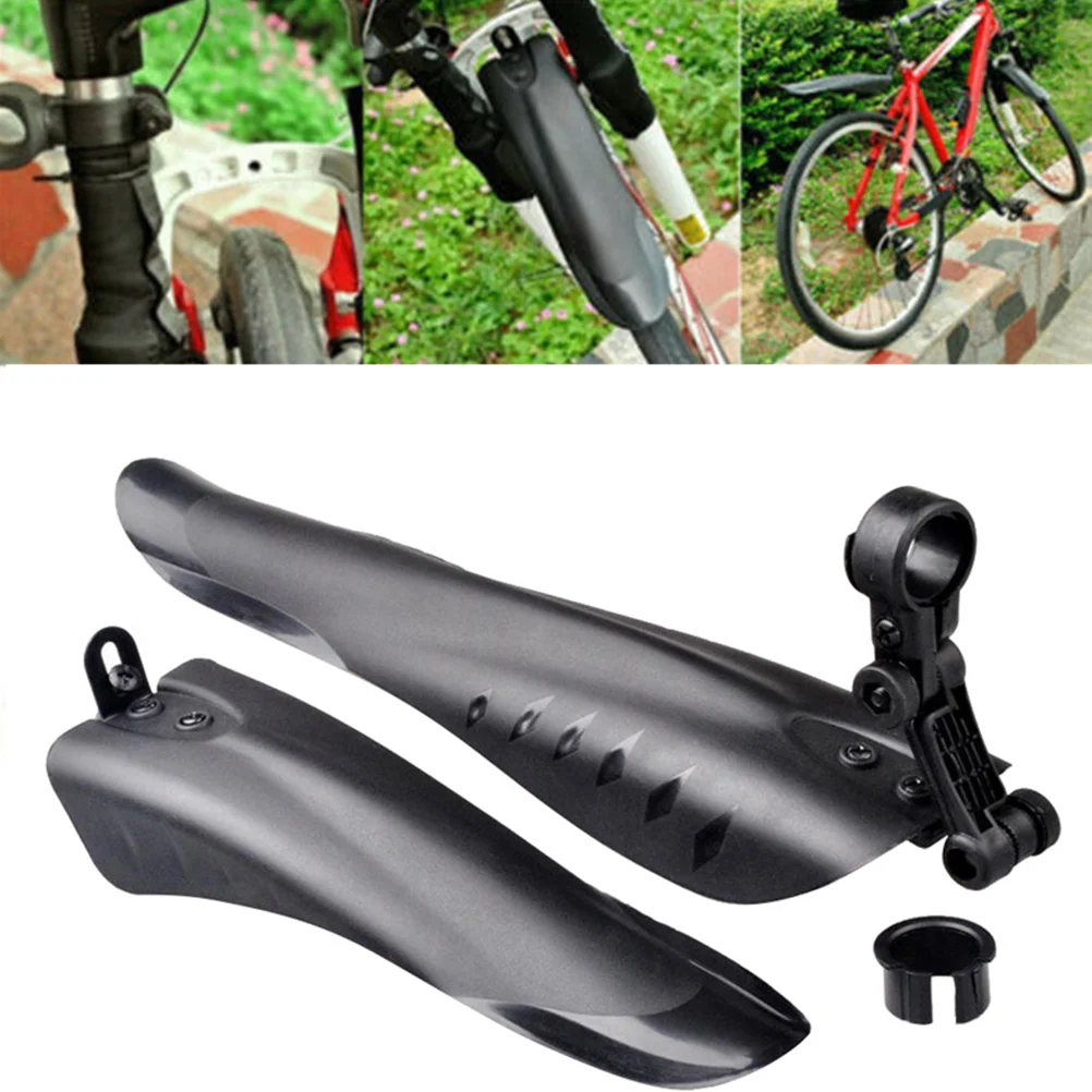 2 Sets Bike Mountain Bike Front Rear Quick Release Cycling Wings Mud Guard High-Strength Bike Parts Bike Components(Black)
2 Sets Bike Mountain Bike Front Rear Quick Release Cycling Wings Mud Guard High-Strength Bike Parts Bike Components(Black)