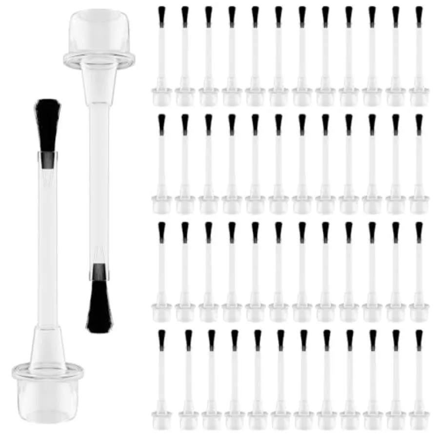 50PCS Disposable Nail Polish Brush, Nail Polish Replacement Brush Art Nail Brush Set with Handle Dip Powder Liquid Replacement
50PCS Disposable Nail Polish Brush, Nail Polish Replacement Brush Art Nail Brush Set with Handle Dip Powder Liquid Replacement
