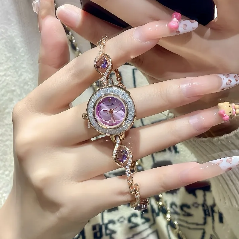 BraceletStyleWatch For WomenA Stylish And Attractive DesignPerfect For Female StudentsA New Model For 2026A Great Gift For Women
BraceletStyleWatch For WomenA Stylish And Attractive DesignPerfect For Female StudentsA New Model For 2026A Great Gift For Women