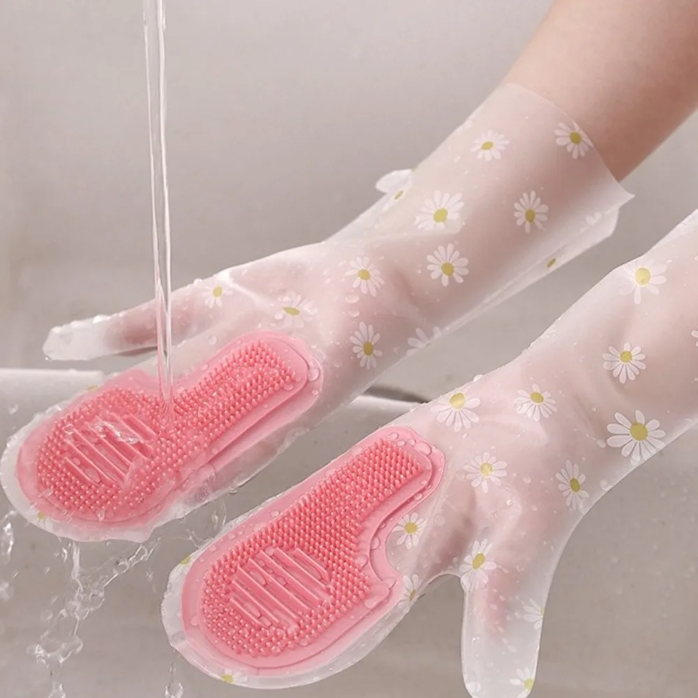 2Pairs Waterproof Kitchen Dishwashing Gloves Repeatable Protective Rubber Gloves Multi-Functional Elastic Cleaning Gloves
2Pairs Waterproof Kitchen Dishwashing Gloves Repeatable Protective Rubber Gloves Multi-Functional Elastic Cleaning Gloves