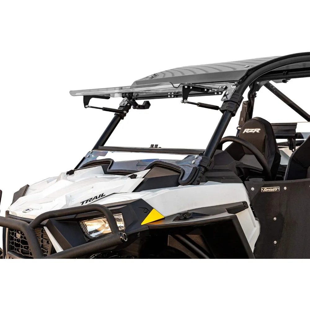 Scratch Resistant 3-in-1 Flip Windshield for 2021+ Polaris RZR Trail 900, S 900, S 1000, Open, Vented Or Fully Closed, 1/4” Pol
Scratch Resistant 3-in-1 Flip Windshield for 2021+ Polaris RZR Trail 900, S 900, S 1000, Open, Vented Or Fully Closed, 1/4” Pol