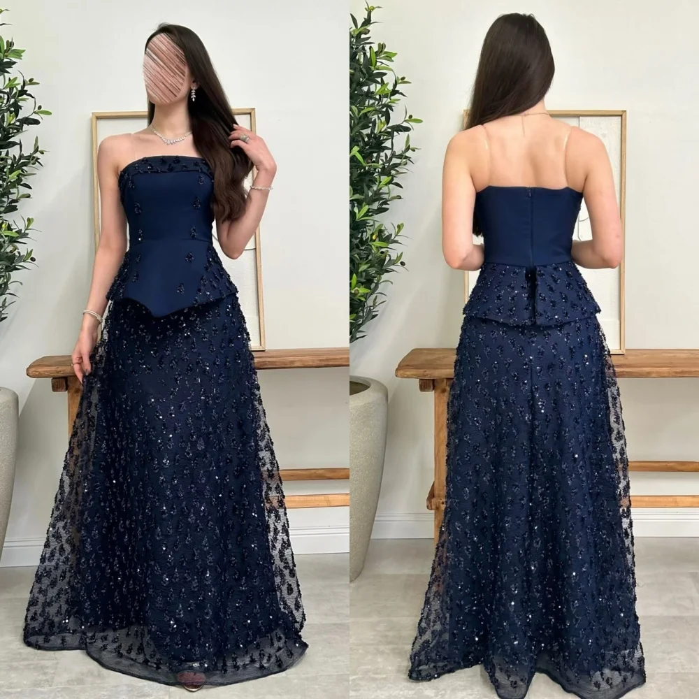 Индивидуальные длинные платья трапециевидной формы без бретелек с замысловатой аппликацией и бисером, расшитые блестками, на заказ, платья для особых случаев, доступны размеры, мода
Индивидуальные длинные платья трапециевидной формы без бретелек с замысловатой аппликацией и бисером, расшитые блестками, на заказ, платья для особых случаев, доступны размеры, мода