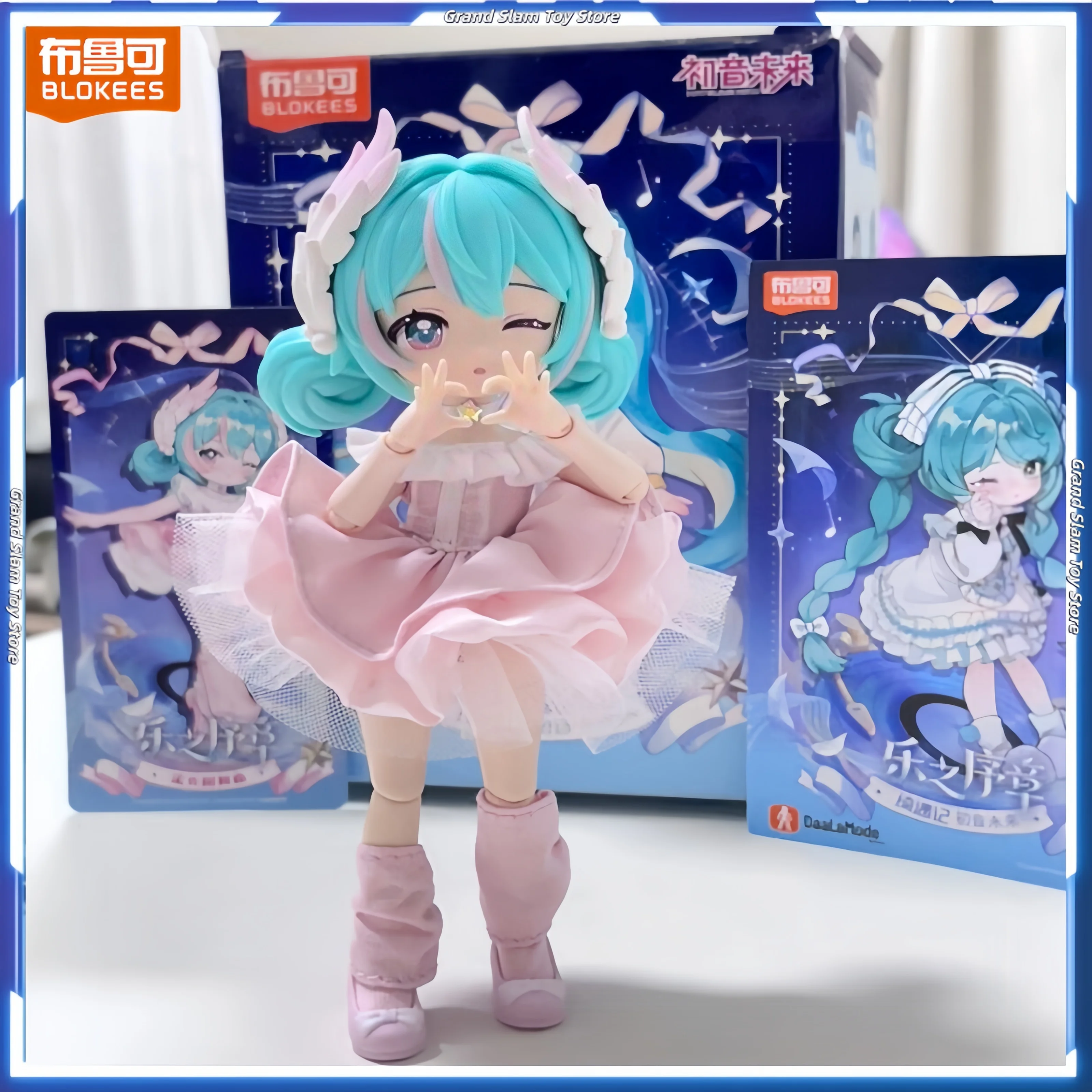 In Stock Blokees Miku Qi Yu Ji Prologue To The Music Series Cute Mjd Animation Peripheral Movable Figure Collection Gifts Toys
In Stock Blokees Miku Qi Yu Ji Prologue To The Music Series Cute Mjd Animation Peripheral Movable Figure Collection Gifts Toys