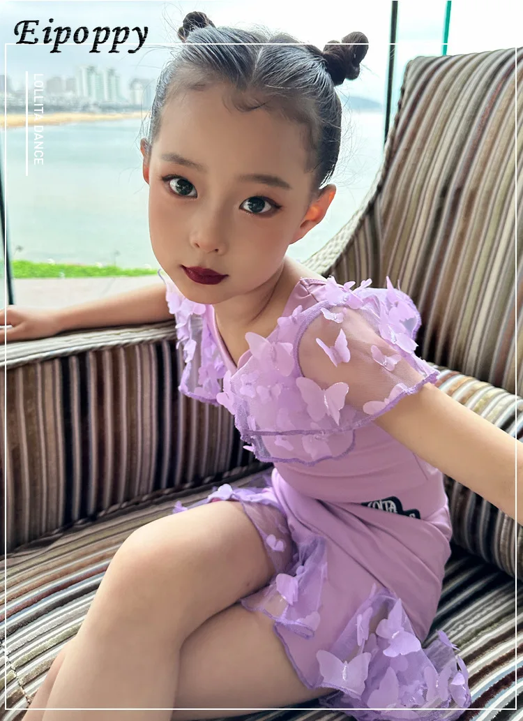 Latin dance costume Internet celebrity Latin dance practice costume Children's practice costume
Latin dance costume Internet celebrity Latin dance practice costume Children's practice costume