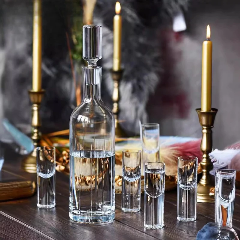 Spirits glass Baijiu cup, wine bottle crystal bottle wine set
Spirits glass Baijiu cup, wine bottle crystal bottle wine set
