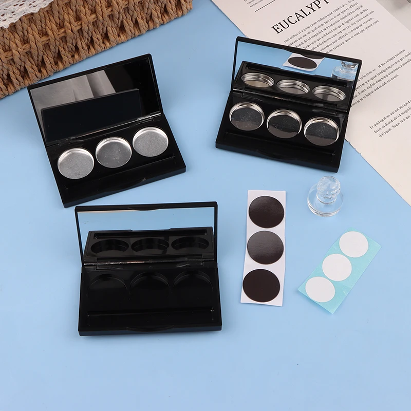 ~3Grids Square Empty Eyeshadow Palette With Fixed Sticker&Aluminum Plate Plastic Cosmetic Container Clear Makeup Case
~3Grids Square Empty Eyeshadow Palette With Fixed Sticker&Aluminum Plate Plastic Cosmetic Container Clear Makeup Case