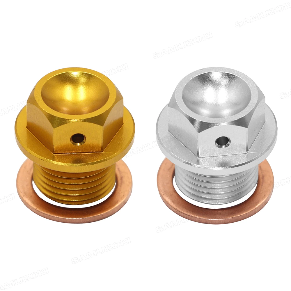 M14x1.25 Oil Drain Plug Bolt for Suzuki GSX-S1000F 2016-2020 GSR250/S GW250 Inazuma 250 11-17 GSR400 06-14 GSR750 2013-2015
M14x1.25 Oil Drain Plug Bolt for Suzuki GSX-S1000F 2016-2020 GSR250/S GW250 Inazuma 250 11-17 GSR400 06-14 GSR750 2013-2015