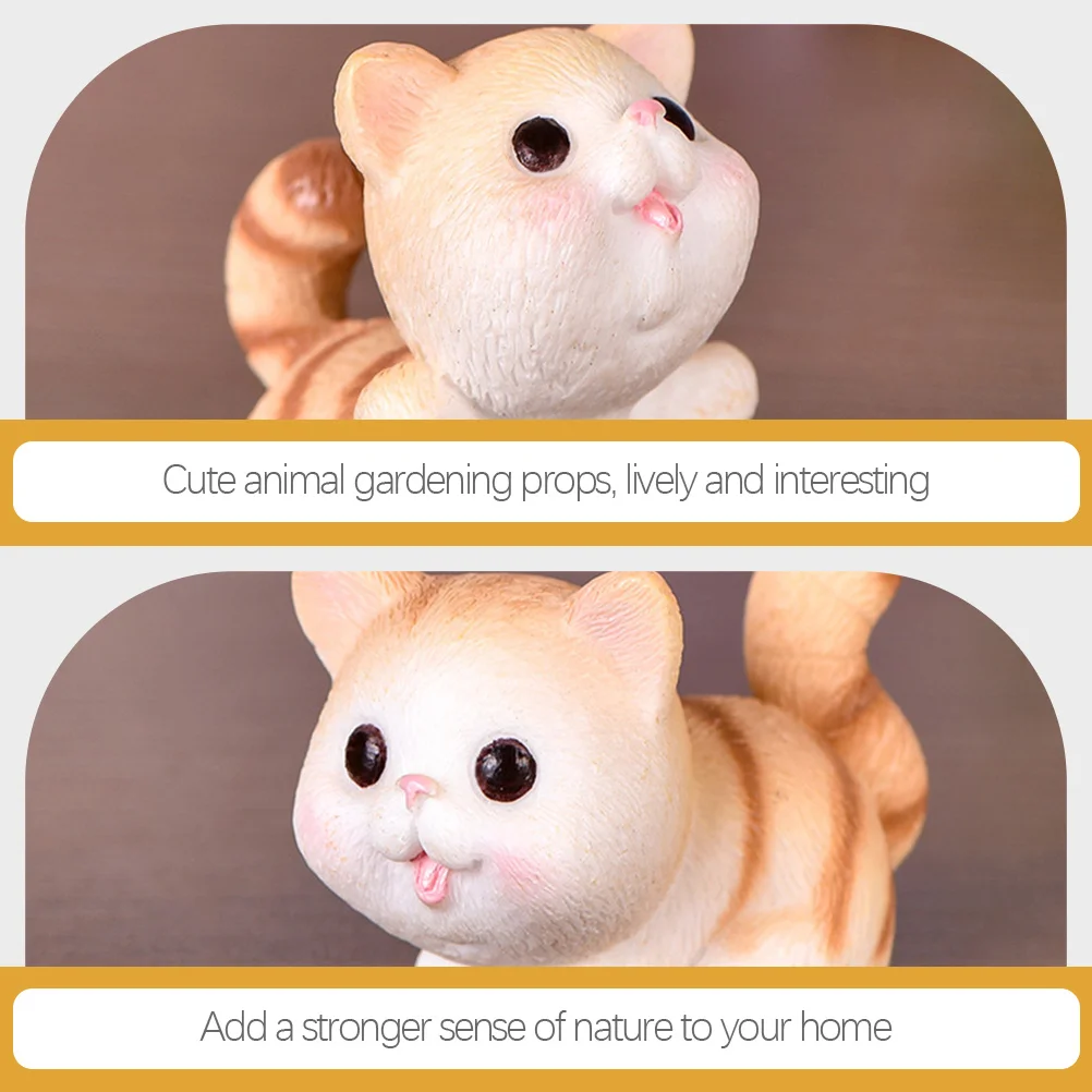 6Pcs Mini Resin Cat Ornaments Creative Cute Desktop Decor Small Cartoon Kitten Statue Home Decoration Resin Cat Ornaments
6Pcs Mini Resin Cat Ornaments Creative Cute Desktop Decor Small Cartoon Kitten Statue Home Decoration Resin Cat Ornaments