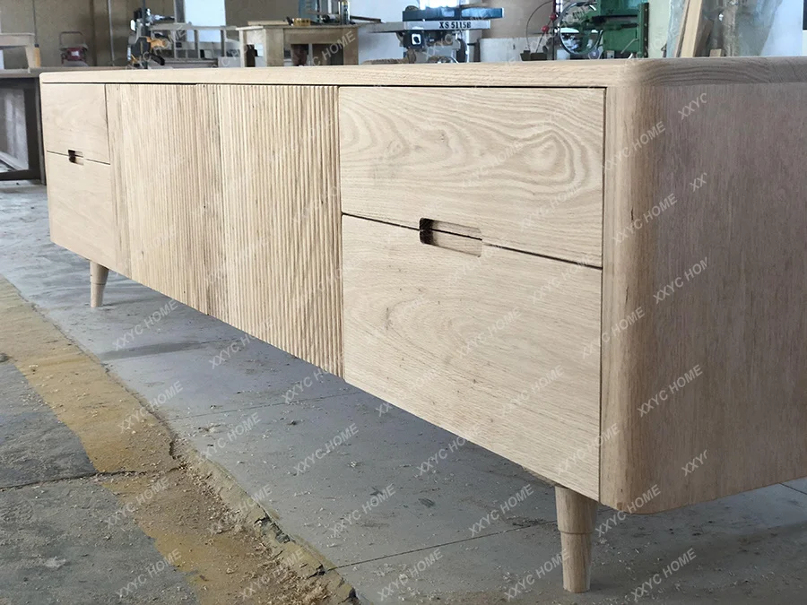 LSolid Wood Red Oak Living Room Audio-visual TV Cabinet, Modern Simple Sparrow Villa
LSolid Wood Red Oak Living Room Audio-visual TV Cabinet, Modern Simple Sparrow Villa