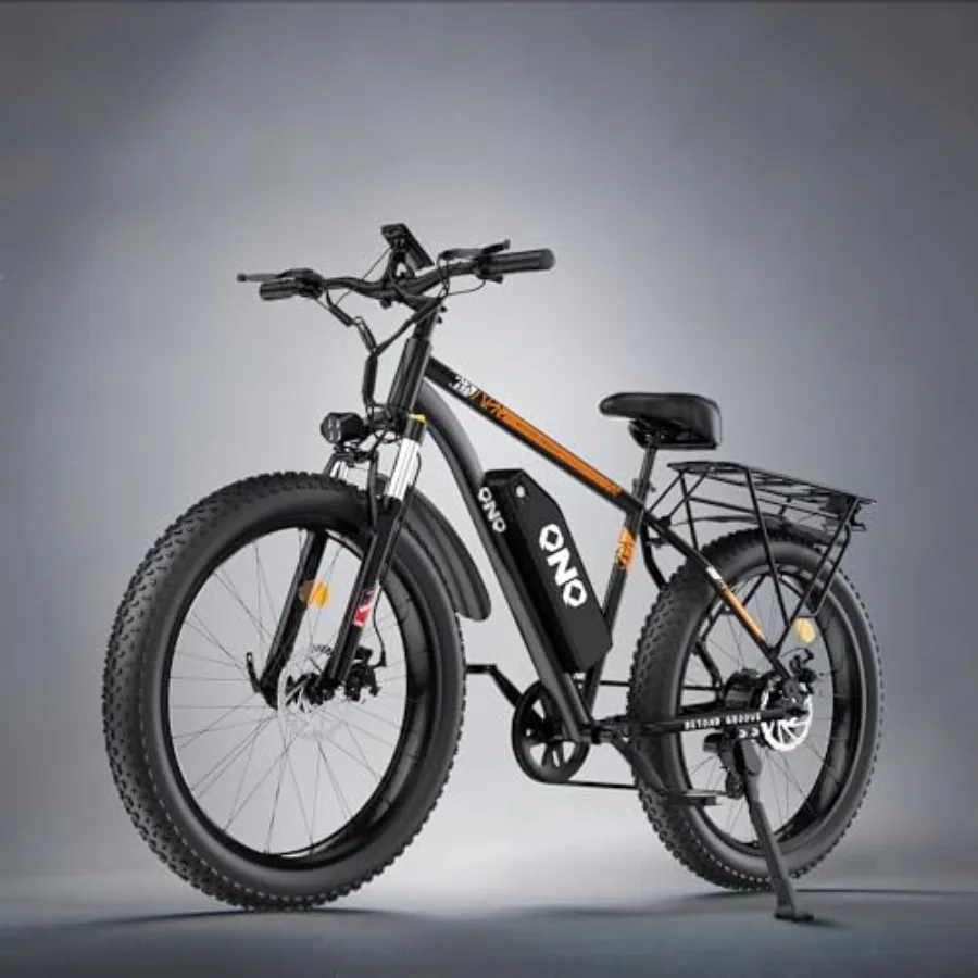 Fat Tire Electric Bike for Adults: Aluminum Frame Matte Black 2000W Peak Power 34 MPH Speed 65 Miles Range 7-Speed Gearing 48V
Fat Tire Electric Bike for Adults: Aluminum Frame Matte Black 2000W Peak Power 34 MPH Speed 65 Miles Range 7-Speed Gearing 48V