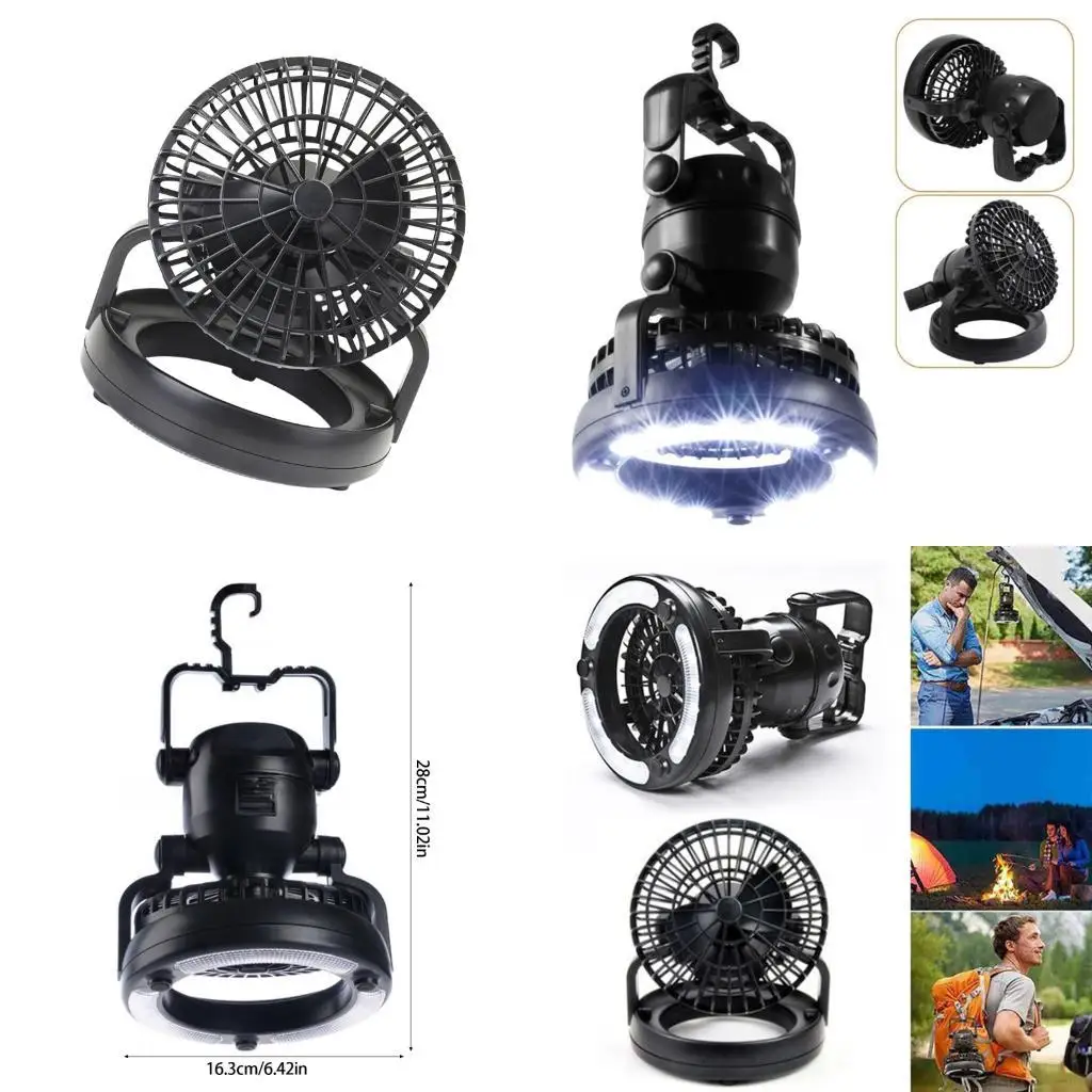 U2JB Outdoor Tent Cooling Fan And Bright LED Light Charging Desk Camping Fan for Campers Beach Parties
U2JB Outdoor Tent Cooling Fan And Bright LED Light Charging Desk Camping Fan for Campers Beach Parties