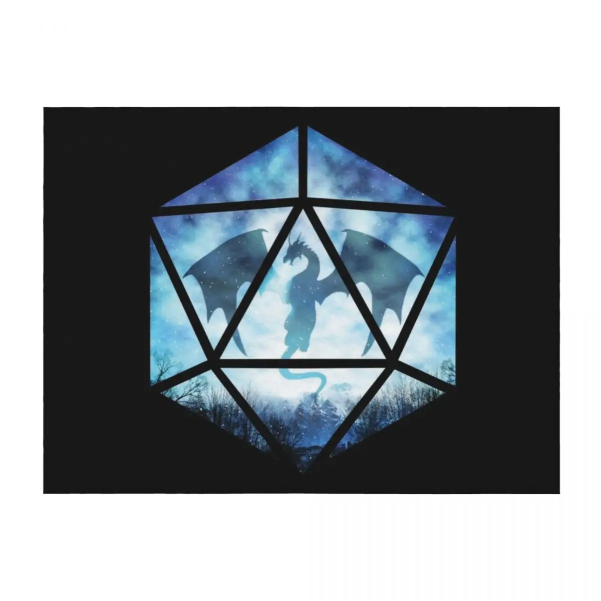 Blue Sky Ice Dragon D20 Throw Blanket Soft Big blankets ands blankets and throws Decorative Sofa Blankets
Blue Sky Ice Dragon D20 Throw Blanket Soft Big blankets ands blankets and throws Decorative Sofa Blankets
