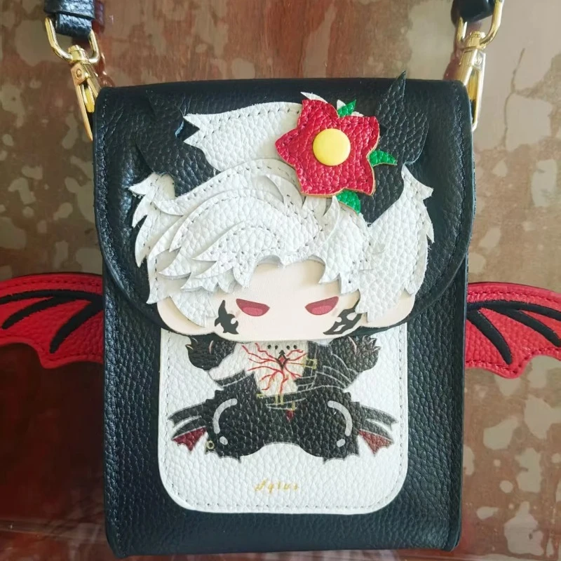 【In Stock】Game Love and Deepspace Sylus Cosplay 13x19x5cm Cat Light Leather Pu Tail Wings Messenger Bag Badge Bag
【In Stock】Game Love and Deepspace Sylus Cosplay 13x19x5cm Cat Light Leather Pu Tail Wings Messenger Bag Badge Bag