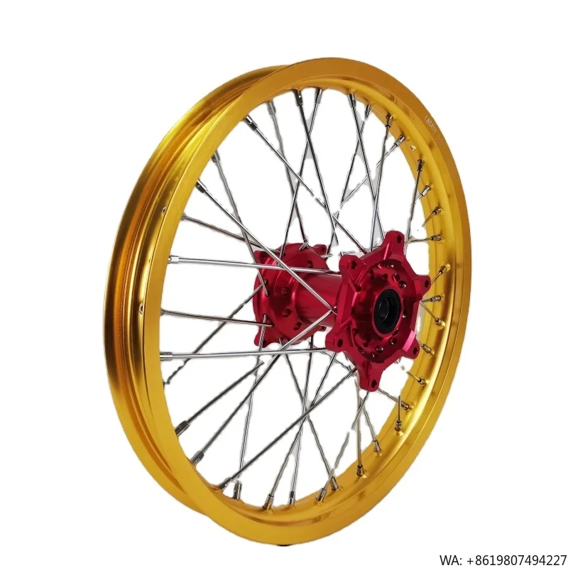 Dirt Bike Motorcycles Wheels Set 18 19 21 Inch by Aluminum Alloy Enduro Spoked Rims for RMZ 250 450 450Z
Dirt Bike Motorcycles Wheels Set 18 19 21 Inch by Aluminum Alloy Enduro Spoked Rims for RMZ 250 450 450Z