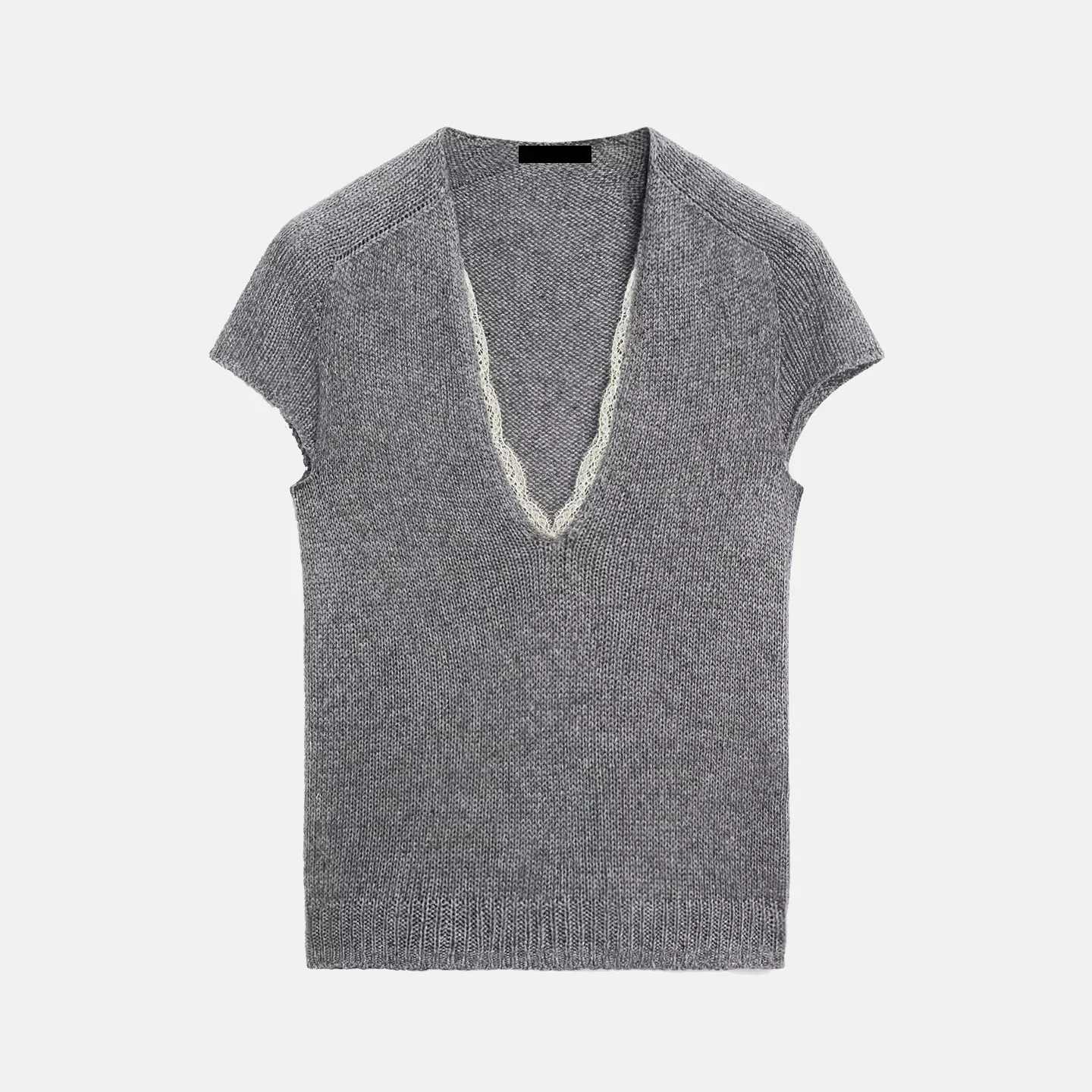 Spring 2026 Women's Lace Splice V-ne ort Sve Knitted Sweater Faionable European Sle Regular Fit Casual Wear
Spring 2026 Women's Lace Splice V-ne ort Sve Knitted Sweater Faionable European Sle Regular Fit Casual Wear