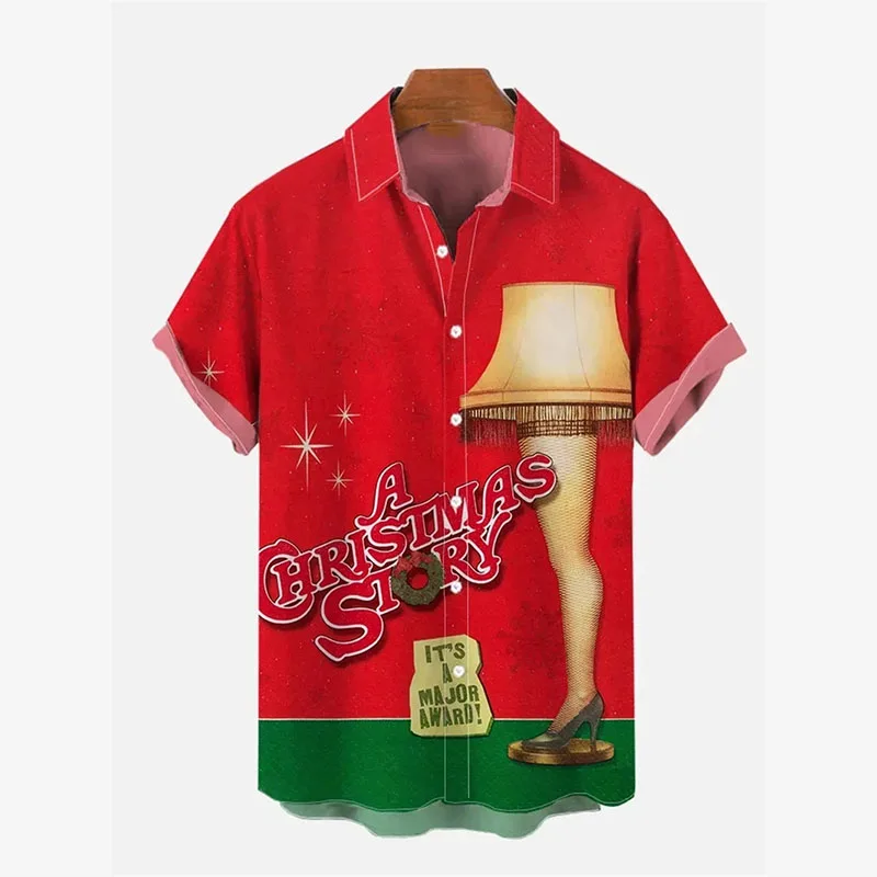 Веселая Рождественская нога с узором лампы, забавная рубашка, мужская одежда, гавайские рубашки с короткими рукавами и лацканами, уникальные рождественские свободные рубашки с 3d принтом
Веселая Рождественская нога с узором лампы, забавная рубашка, мужская одежда, гавайские рубашки с короткими рукавами и лацканами, уникальные рождественские свободные рубашки с 3d принтом