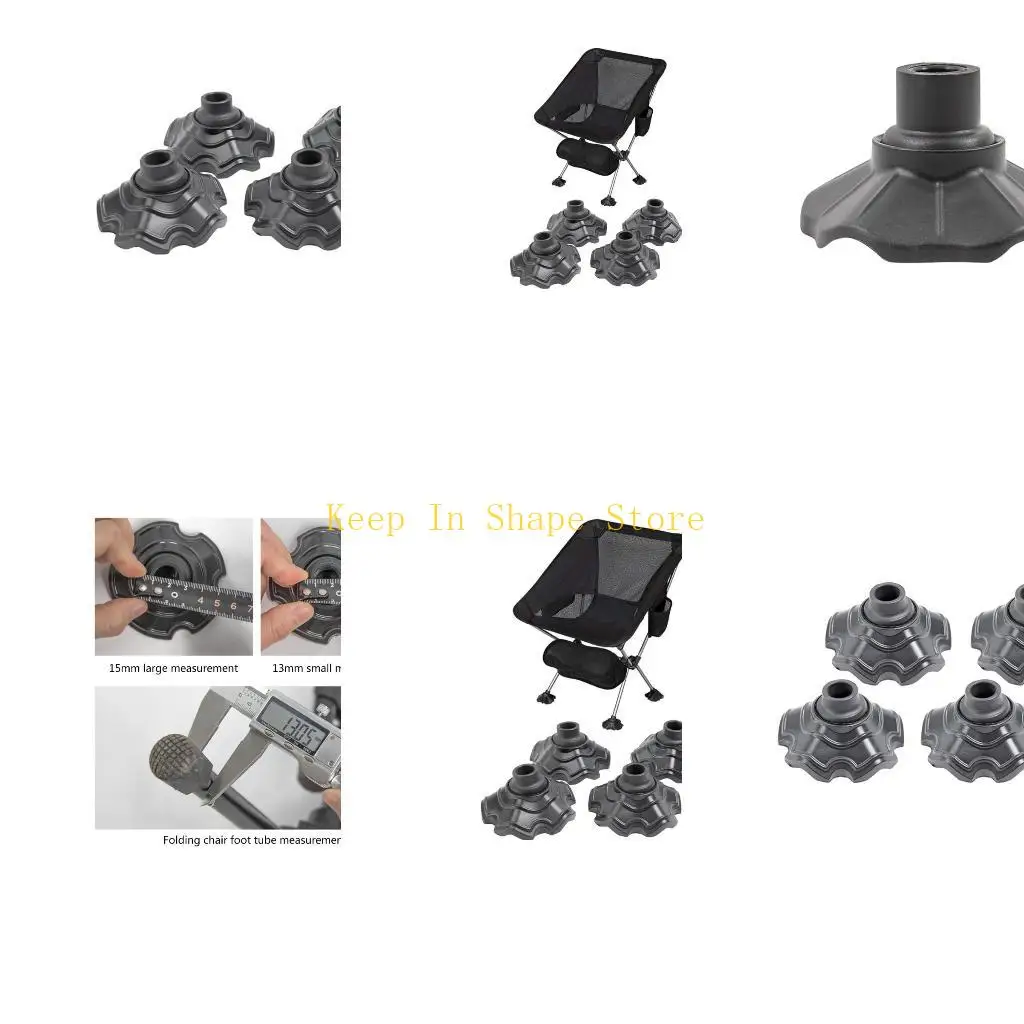 U1JC 4Pcs Chair Feet Covers Chair Legs Floor Protectors Chair Leg Cap Camping Flooring Chair Floor Protector Mats Table Legs
U1JC 4Pcs Chair Feet Covers Chair Legs Floor Protectors Chair Leg Cap Camping Flooring Chair Floor Protector Mats Table Legs