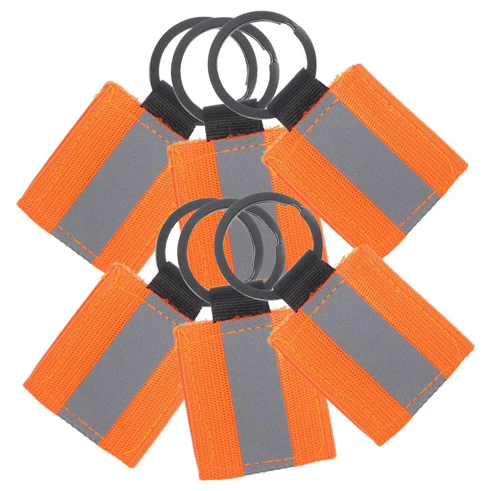 6pcs Reflective Keychain Tags Double Sided High Visibility Pendants Key Rings Orange Color Outdoor Gear Backpack
6pcs Reflective Keychain Tags Double Sided High Visibility Pendants Key Rings Orange Color Outdoor Gear Backpack