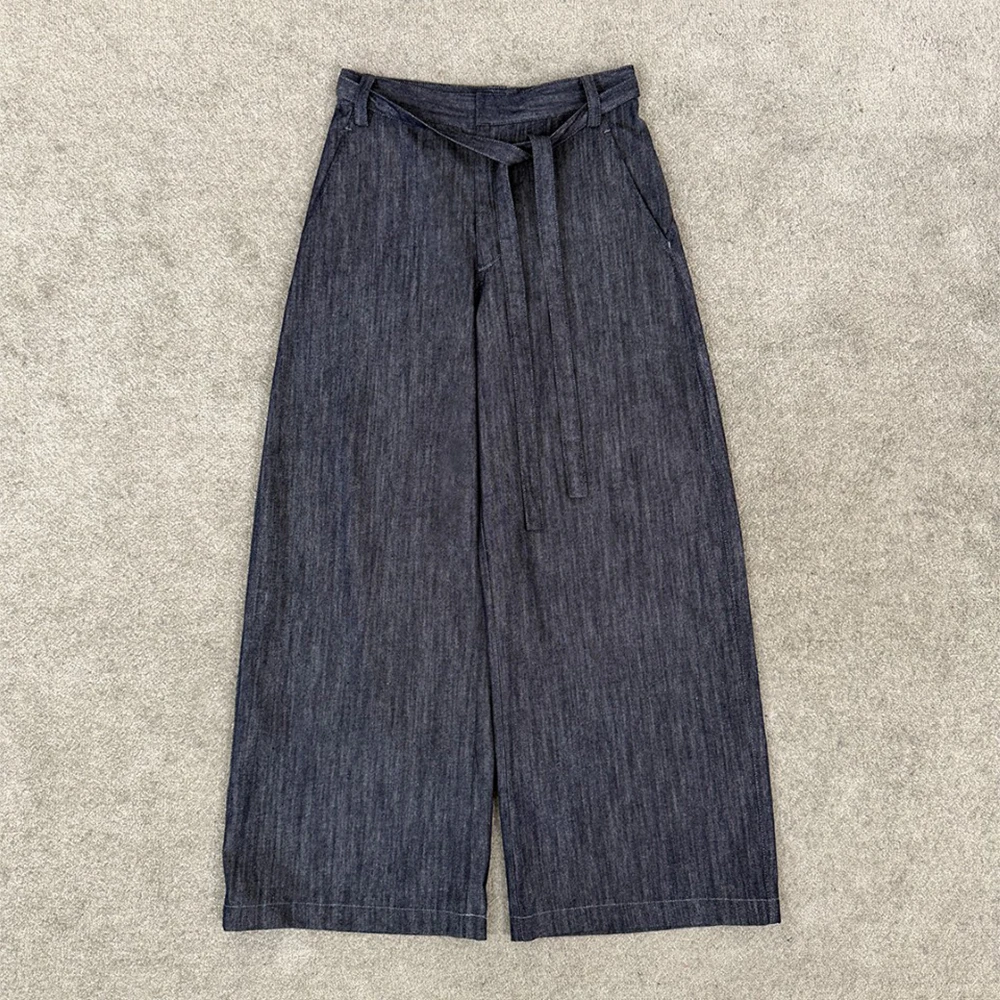 Women Cotton Linen Blend Wide Leg Pants High Waist Belted Trousers Casual Pants Summer Breathable Pants For Office Daily Wear
Women Cotton Linen Blend Wide Leg Pants High Waist Belted Trousers Casual Pants Summer Breathable Pants For Office Daily Wear