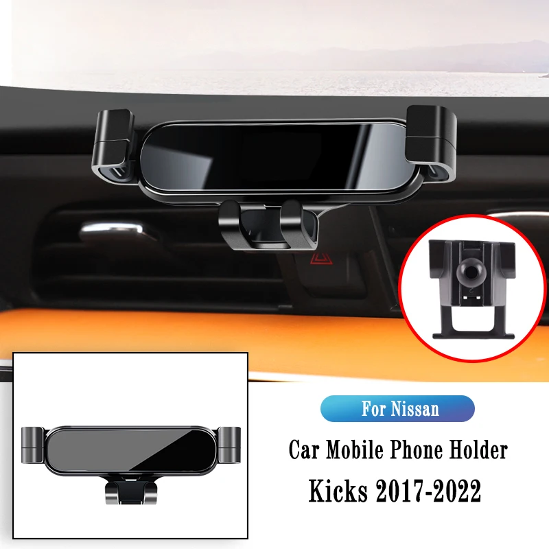 Car Phone Holder For Nissan Kicks 2017-2022 Gravity Navigation Bracket GPS Stand Air Outlet Clip Rotatable Support Accessories
Car Phone Holder For Nissan Kicks 2017-2022 Gravity Navigation Bracket GPS Stand Air Outlet Clip Rotatable Support Accessories