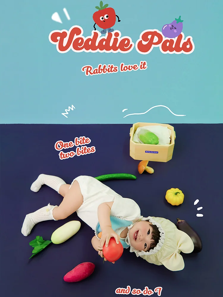 Ins Style Vegetable Theme Toddler Photography Props 1 Year Old Baby Photoshoot Outfit Artificial Vegetables Props for Studio Use
Ins Style Vegetable Theme Toddler Photography Props 1 Year Old Baby Photoshoot Outfit Artificial Vegetables Props for Studio Use