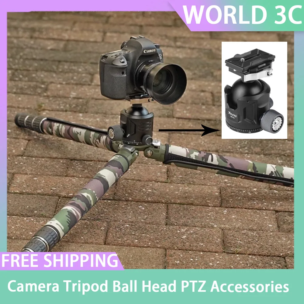 Tripod Ball Head Compatible with Arca Swiss and Picatinny Panoramic Ball Head Mount Adapter Accessory for Hunting Photography
Tripod Ball Head Compatible with Arca Swiss and Picatinny Panoramic Ball Head Mount Adapter Accessory for Hunting Photography