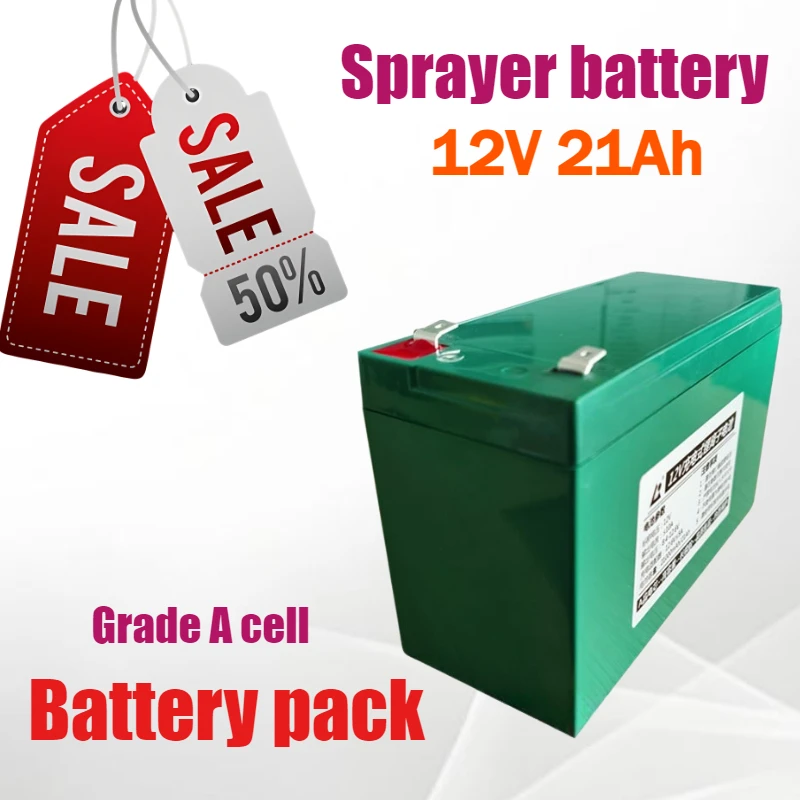 12V 12AH 14Ah 18.2Ah 21Ah Lithium Batteries for Electric Sprayers Battery Packs for Agricultural Pesticide Sprayers
12V 12AH 14Ah 18.2Ah 21Ah Lithium Batteries for Electric Sprayers Battery Packs for Agricultural Pesticide Sprayers