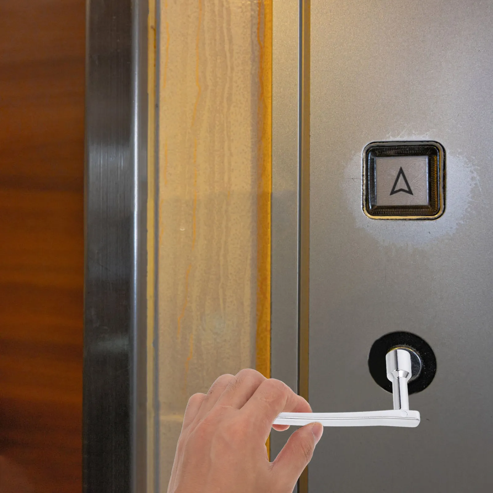Stainless Steel Elevator Triangle Key Universal Emergency Door Tool Firefighter Elevator Door Wrench Spanner Key
Stainless Steel Elevator Triangle Key Universal Emergency Door Tool Firefighter Elevator Door Wrench Spanner Key