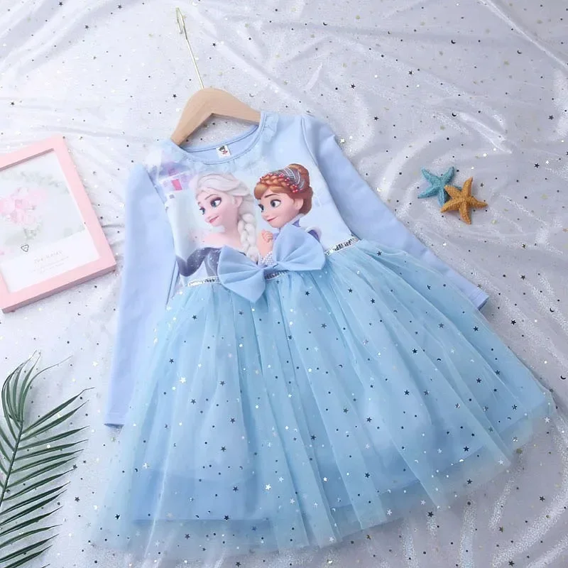 Fall Dresses for Girls Vestidos Frozen Elsa Dresses Birthday Party Long Sleeve Princess Costume Teen Children's Party Clothes
Fall Dresses for Girls Vestidos Frozen Elsa Dresses Birthday Party Long Sleeve Princess Costume Teen Children's Party Clothes