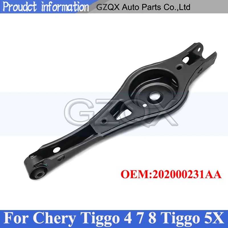 CAPQX 1 Piece Rear Lower Control Arm Assembly For Chery Tiggo 4 7 8 Tiggo 5X Rear Low Control Arm 202000231AA
CAPQX 1 Piece Rear Lower Control Arm Assembly For Chery Tiggo 4 7 8 Tiggo 5X Rear Low Control Arm 202000231AA