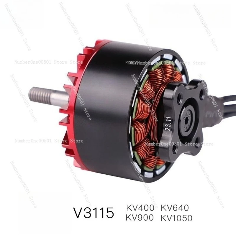 V3115 Brushless Motor For 8-11 Inch Frame 5kg Cinema FPV Drone Waterproof Durable
V3115 Brushless Motor For 8-11 Inch Frame 5kg Cinema FPV Drone Waterproof Durable