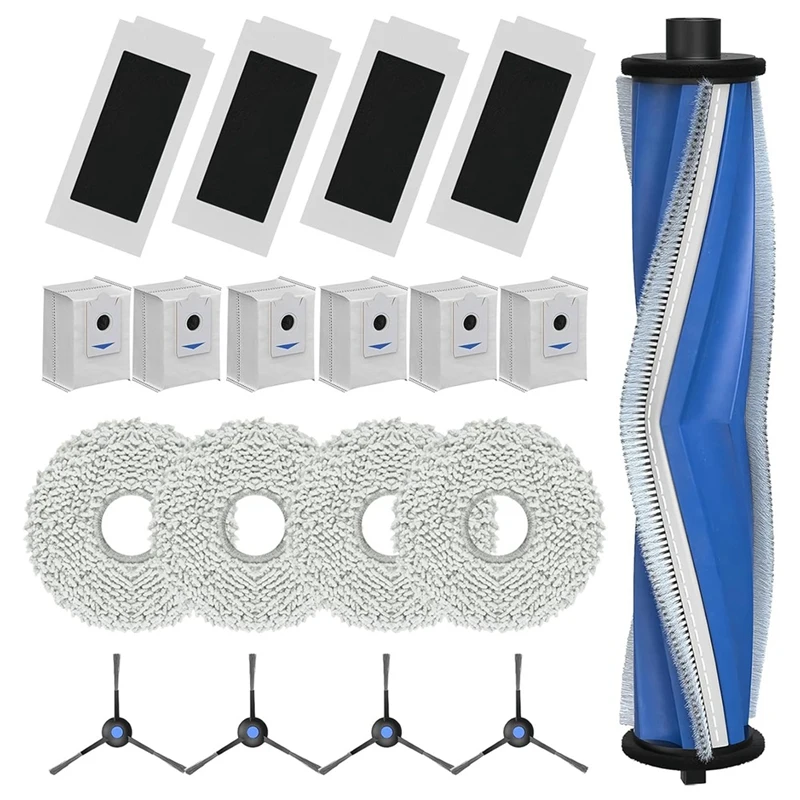 For ECOVACS Deebot T30S Omni/Max/Pro, T30S Max Robot Vacuum Cleaner Main Side Brush Hepa Filters Mop Cloth Bags
For ECOVACS Deebot T30S Omni/Max/Pro, T30S Max Robot Vacuum Cleaner Main Side Brush Hepa Filters Mop Cloth Bags