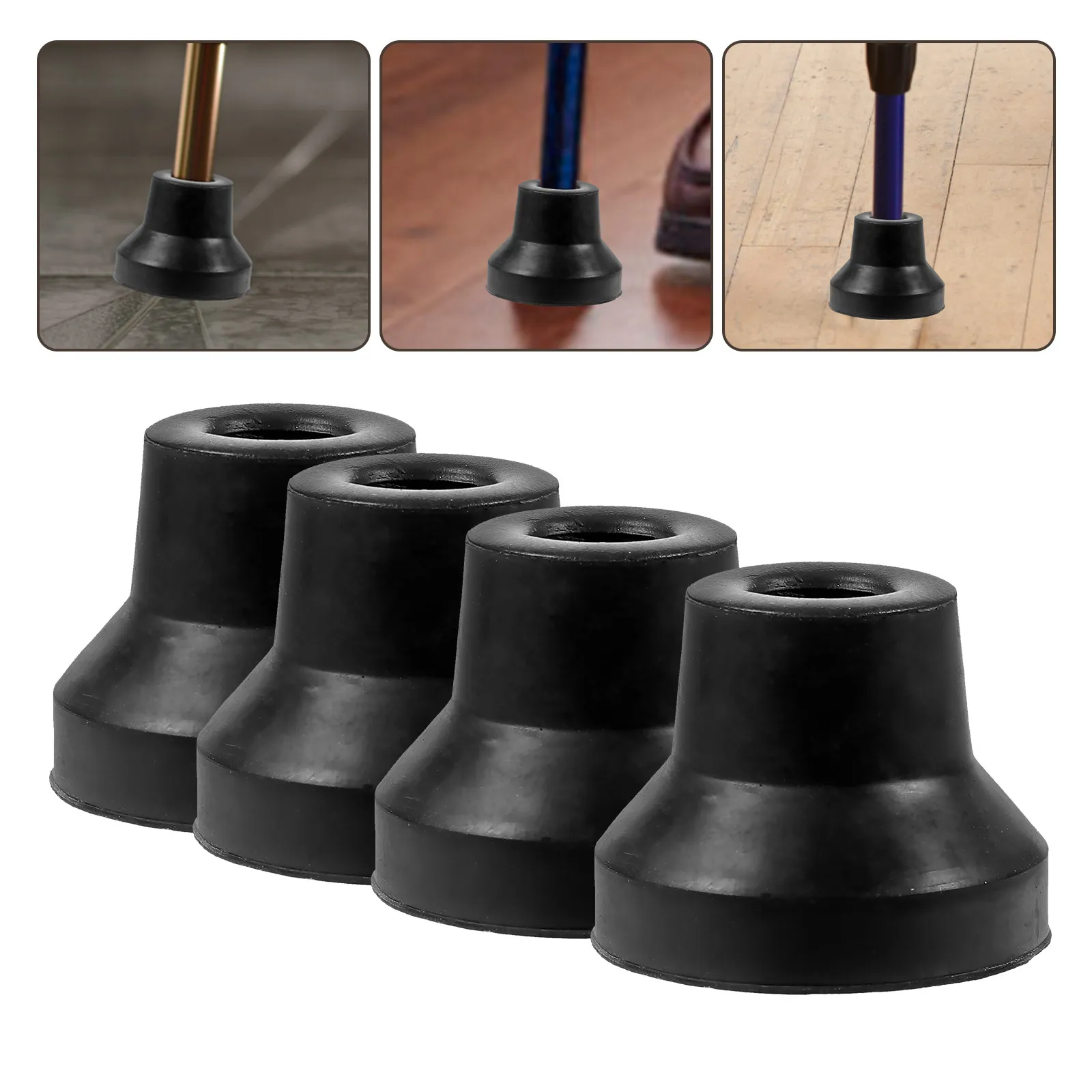 4Pcs Rubber Crutch Tips Replacement for Walking Canes Trekking Poles Non-Slip Heavy Duty Cane Foot Pads Anti-Skid Crutch Rubber
4Pcs Rubber Crutch Tips Replacement for Walking Canes Trekking Poles Non-Slip Heavy Duty Cane Foot Pads Anti-Skid Crutch Rubber
