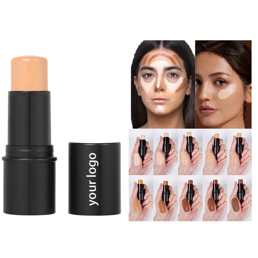 10 Colors Black Tube Waterproof Sweatproof Concealer Stick Private Label Custom Logo Vegan Makeup Wholesale
10 Colors Black Tube Waterproof Sweatproof Concealer Stick Private Label Custom Logo Vegan Makeup Wholesale