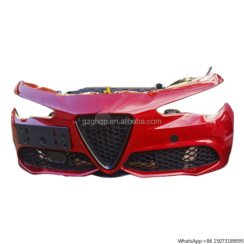 Оригинальный передний бампер автомобиля с вентилятором радиатора для Alfa Romeo Gialia, красная решетка переднего бампера в сборе 2017-2022, комплект кузова
Оригинальный передний бампер автомобиля с вентилятором радиатора для Alfa Romeo Gialia, красная решетка переднего бампера в сборе 2017-2022, комплект кузова
