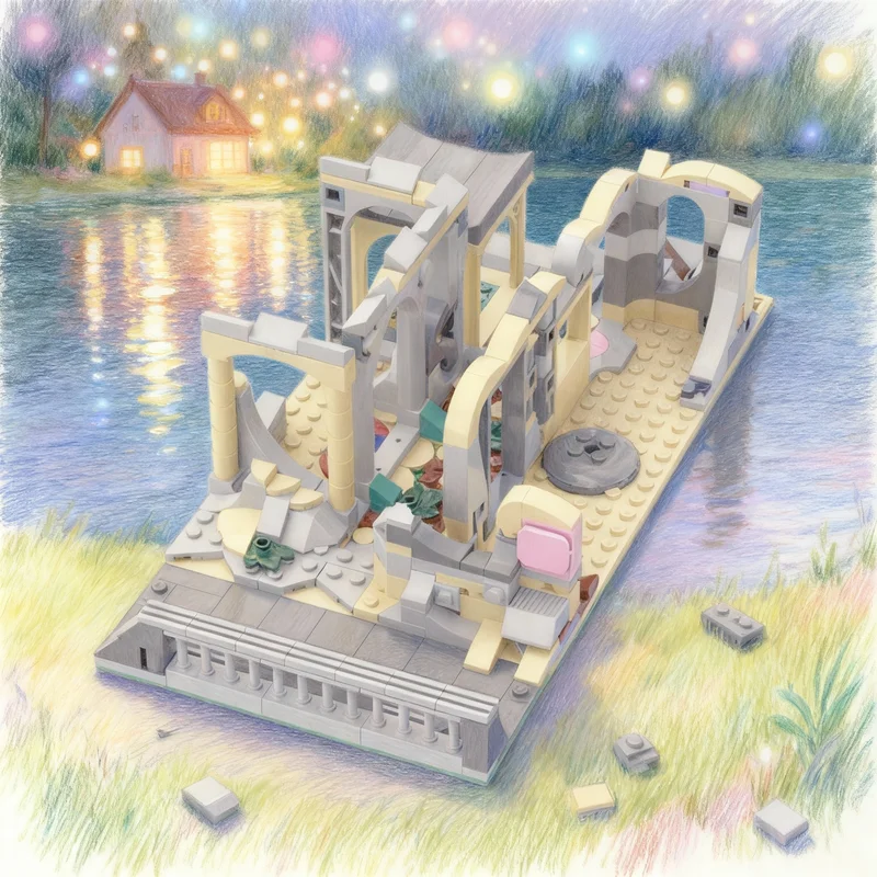 403pcs MOC Modular Streetscape Ancient Ruins 8 Model Building Blocks Christmas Gifts Construction Toy Idea Education Brick
403pcs MOC Modular Streetscape Ancient Ruins 8 Model Building Blocks Christmas Gifts Construction Toy Idea Education Brick