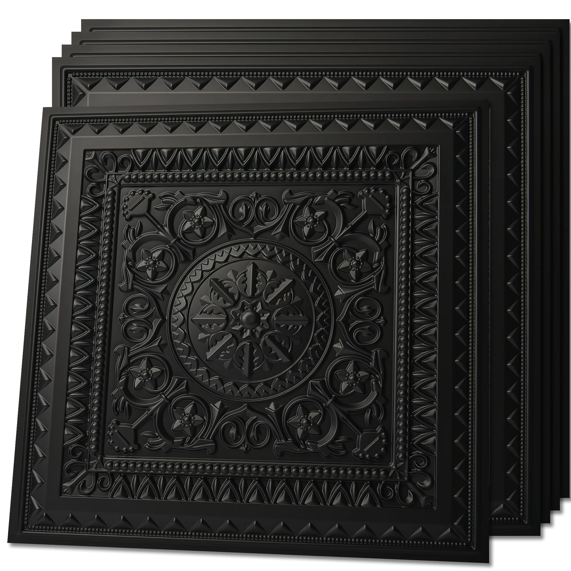 Набор из 12 черных потолочных плиток Art3d для подвесных потолков | Поливинилхлоридные пластиковые листы 2'X2', потолочные плиты для клеевого монтажа, 48 кв. футов
Набор из 12 черных потолочных плиток Art3d для подвесных потолков | Поливинилхлоридные пластиковые листы 2'X2', потолочные плиты для клеевого монтажа, 48 кв. футов