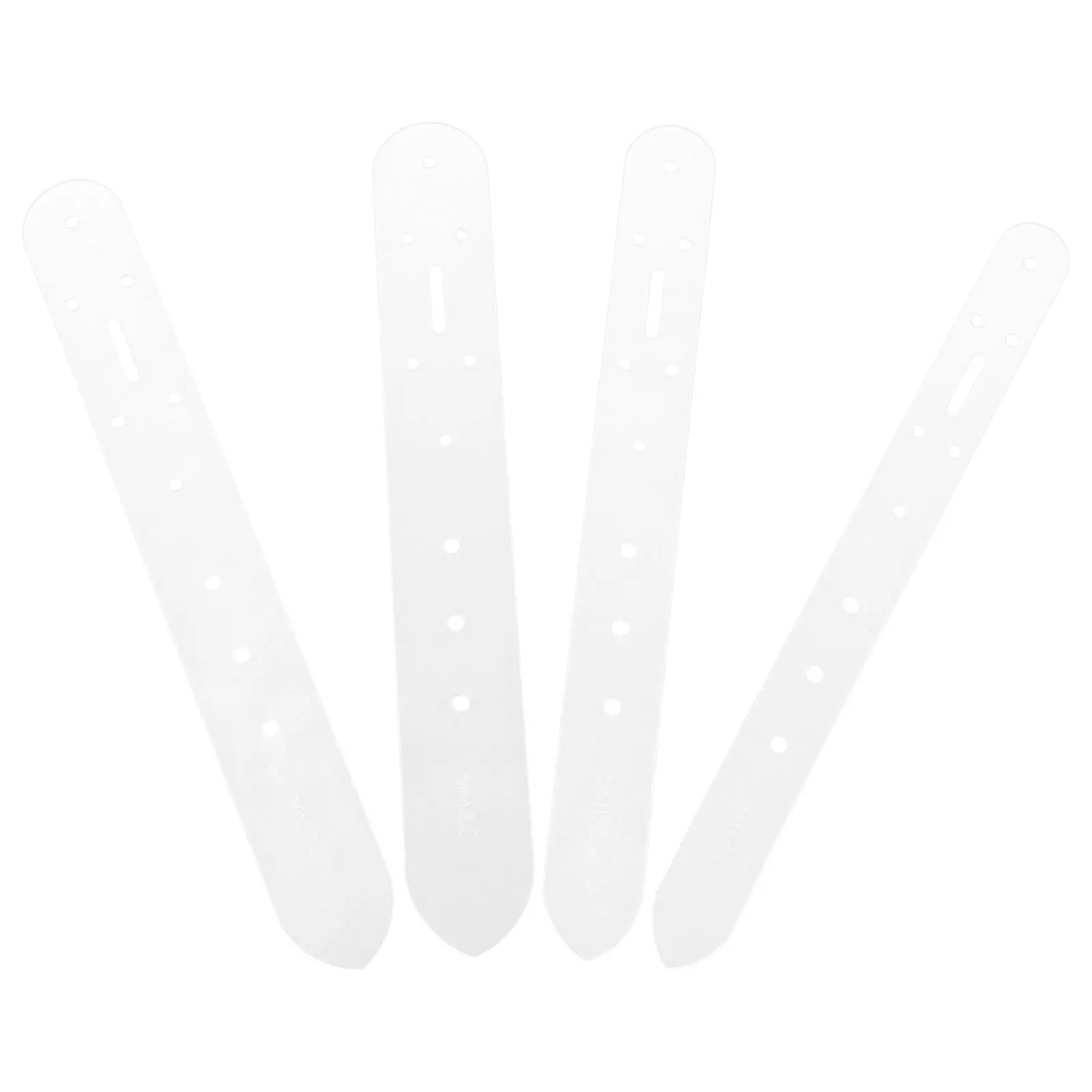 4pcs Belt Positioning Templates LeatherCraft Acrylic Material DIY Belt Making Tools Punch Stencils Buckle Holes Storage
4pcs Belt Positioning Templates LeatherCraft Acrylic Material DIY Belt Making Tools Punch Stencils Buckle Holes Storage