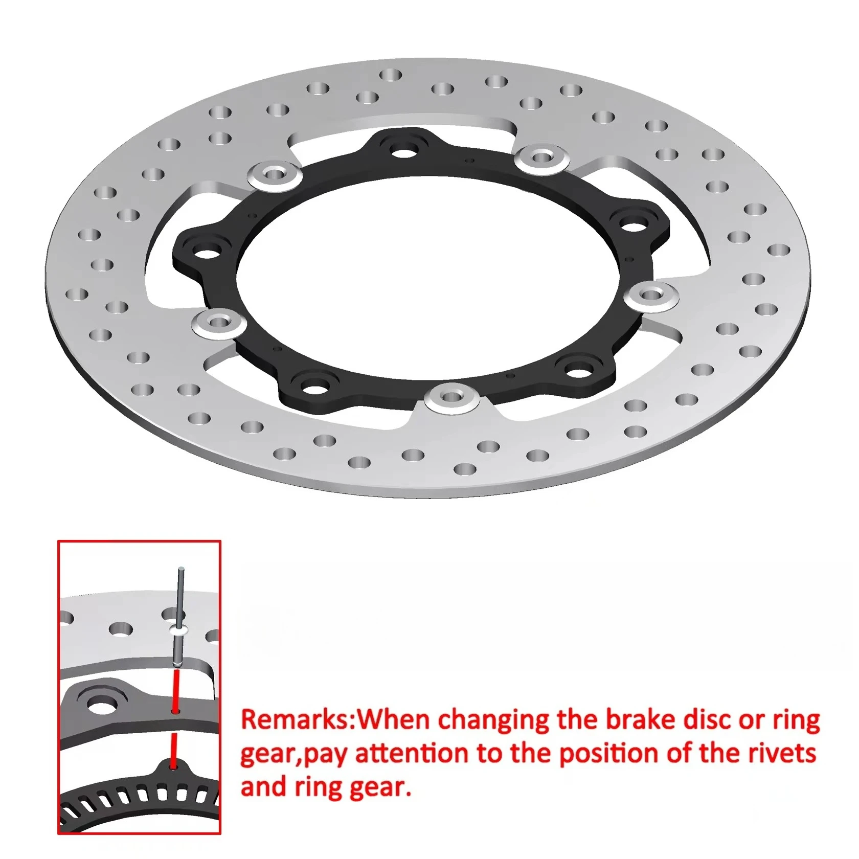 Original Front Rear Brake Rotor Disc for ZONTES 350E 350E 350M ZT350D ZT350E ZT350M 265mm
Original Front Rear Brake Rotor Disc for ZONTES 350E 350E 350M ZT350D ZT350E ZT350M 265mm