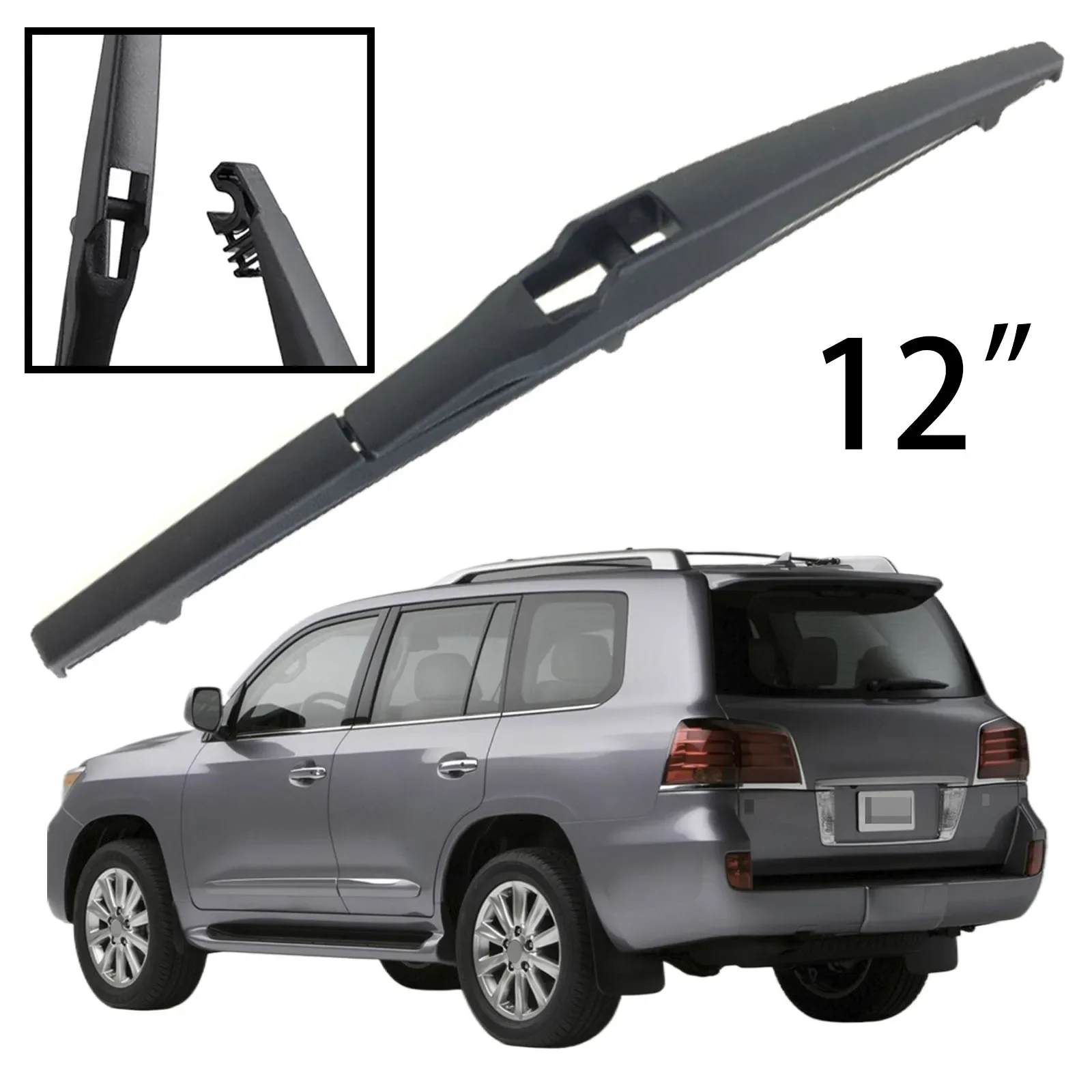 12" Rear Windshield Windscreen Washer Wiper Blade For Lexus LX 570 GX 2007-2018 Car Accessories Accsesories
12" Rear Windshield Windscreen Washer Wiper Blade For Lexus LX 570 GX 2007-2018 Car Accessories Accsesories