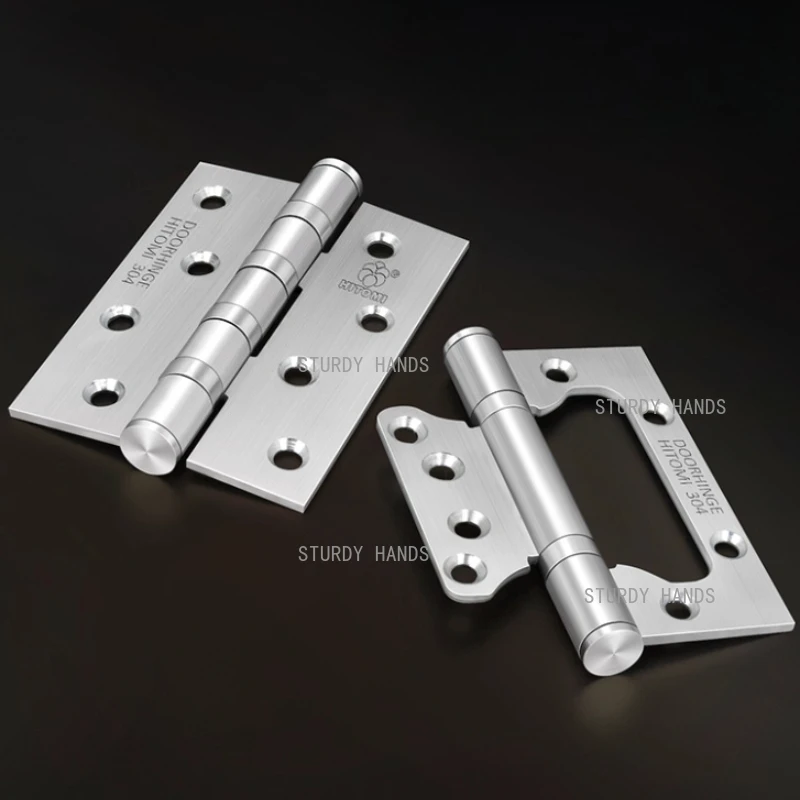 1pcs 304 Stainless Steel Hinges, Wooden Door Hinge, Indoor Door Hinge, Bedroom Door Hinges, Household Hardware Accessories
1pcs 304 Stainless Steel Hinges, Wooden Door Hinge, Indoor Door Hinge, Bedroom Door Hinges, Household Hardware Accessories